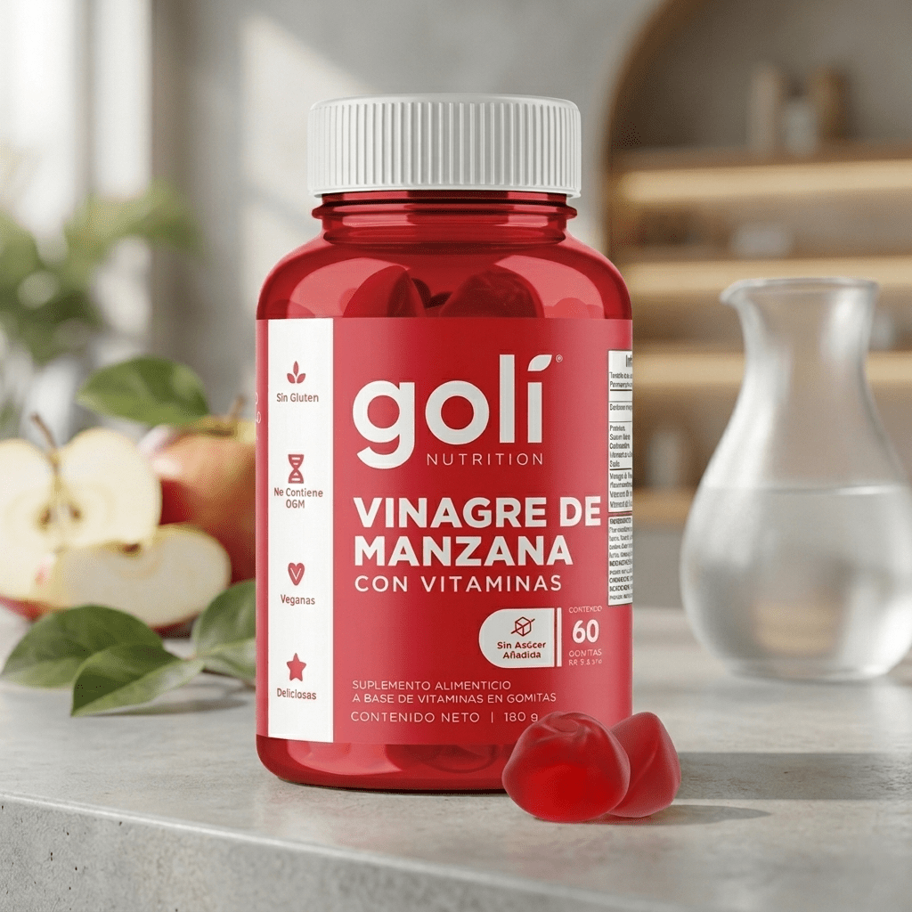 60 Gomitas Goli Vinagre de Manzana - Tateline
