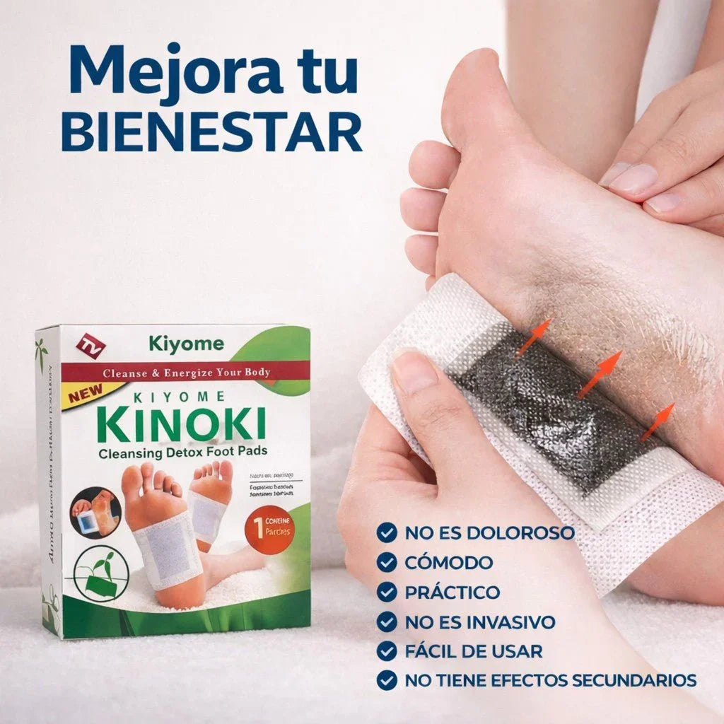 100 Parches KINOKI desintoxicantes - Tateline
