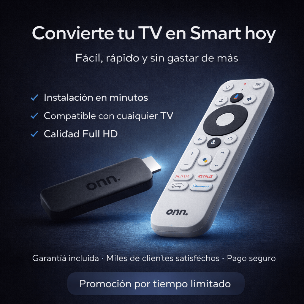 Onn Dispositivo de transmisión Full HD - Tateline