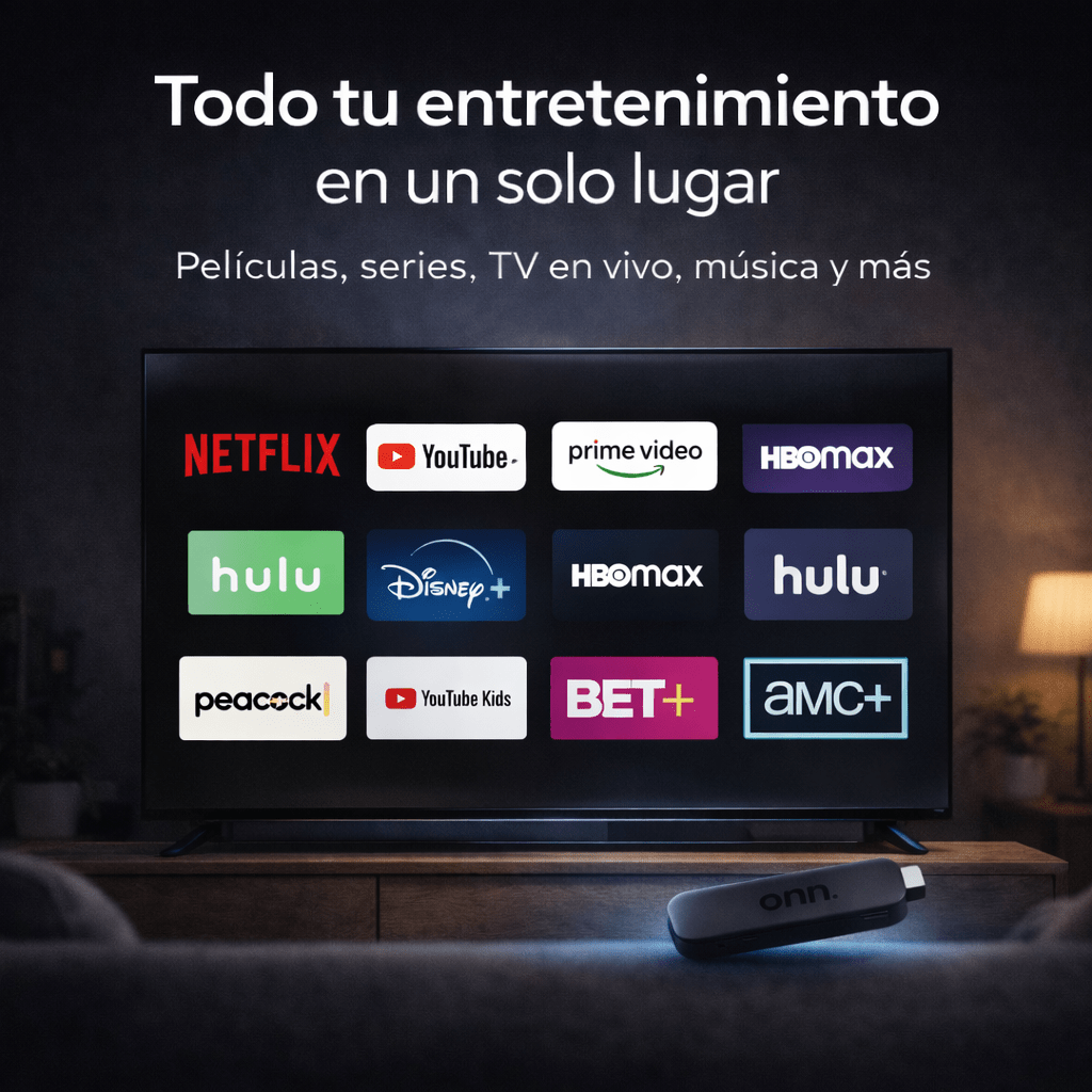 Onn Dispositivo de transmisión Full HD - Tateline